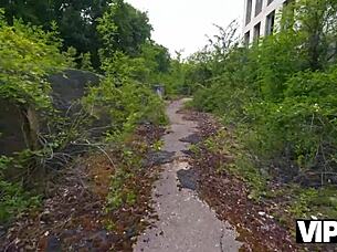 Echoes of wild outdoor fun with a Russian girlfriend watching 😏