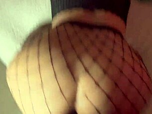 On Halloween, the athletic redhead babe got her tight ass fucked in doggystyle creampie style.