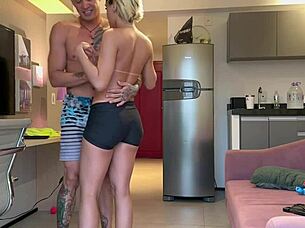 corno left his wife at the gym and she went to the personal trainer's house