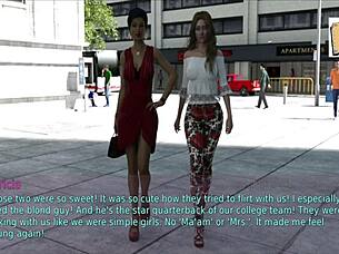 i feel so aroused watching a wife and her erotic game unfold.