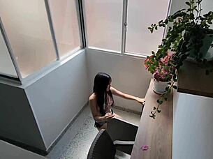 Hey, are you the really sexy employee who does whatever the boss asks, like riding cowgirl outdoors?