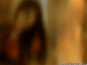 I feel the sensual tease from this sweet indian milf stripping.