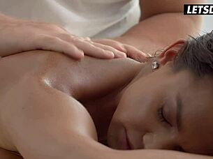 Thicc pawg chloe lamour rides big cock hard in intense romantic creampie