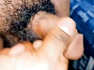 Small hairy cock gets intense play with athletic teasing, spanking, and oiled masturbation in kitchen