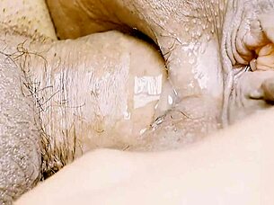 Oh gosh, these two young 18+ chicks get wild in hot threesome with fisting, squirting, and deep anal pounding til cumshot