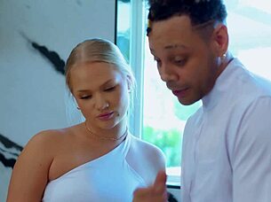 hey, how does all-natural blonde harley king handle sucking and fucking that massive bbc?