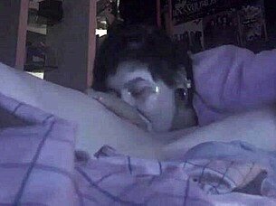 Spy webcam catches that blowjob till the cumshot hits