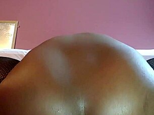 Horny Latina slut wrecks asshole with hardcore anal fucking and cum on ass