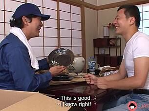 Hey, japanese brunette nozomi koizumi moans while blowing her friends cock uncensored