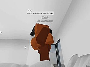 Young guy plays sex game with hungry slut craving big cock