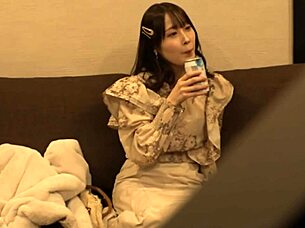 hey, this hidden cam caught some sneaky room action with a cute asian babe getting busy