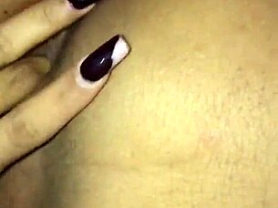 i film myself as student masturbating with big natural tits and dripping wet pussy using dildo in solo session