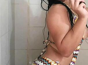 This girl couldn't find anyone to satisfy her desires so she takes matters into her own hands