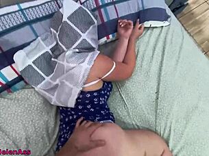 Wow, unfaithful girlfriend lets him touch her wet pussy and fucks hard in bigass Latina POV style!