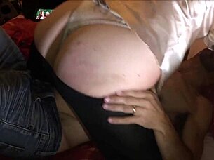 sexy o2 t slips into panties, dresses, leggings, and heels for a steamy session. she bends over, adding rimjobs and dirty talk in french european style.