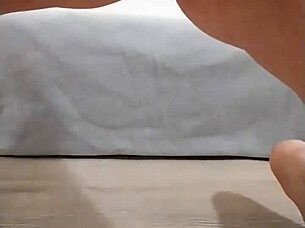 Hey check out Alisha Dane giving a super long sensual handjob session