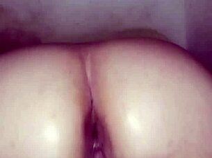 Amateur cuckold watches intense interracial anal session with older partner thrusting deep.