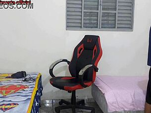 Suggestive Curvy Brazilian Latina In Shorts Bent Over For Tight Ass Doggystyle Pounding