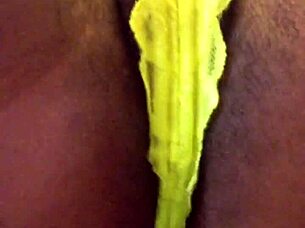 big hairy ebony pussy spreading in thong teasing close up dancing