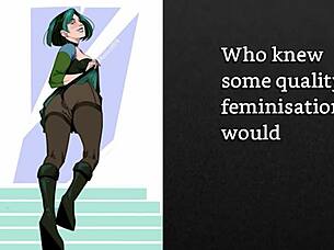 Faygrey gwen delivers sissy cuckolding femdom joi with assplay and chastity