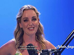 Overwhelmed By Sexy Australian Blonde Babe Charlie Forde In Solo