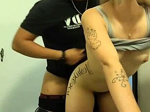 Real life teen 18+ Elsa from Frozen makes a Pixar porno with BBC in a public bathroom with cumshot