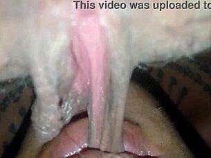 I give her my cock to suck and lick her pussy in 69 position.