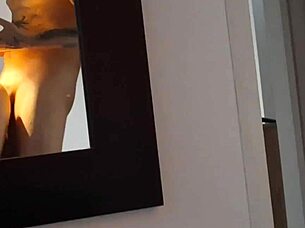 Whoa check this crazy curvy milf getting bent over in doggystyle action!