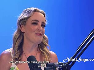 Overwhelmed By Sexy Australian Blonde Babe Charlie Forde In Solo