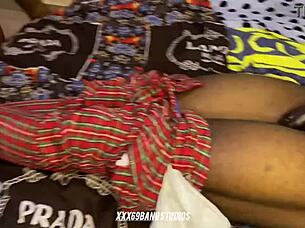 Naughty bitch creaming on my cock 😈