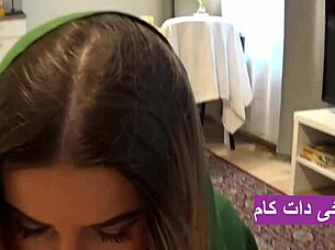 Intriguing sexy arab amateur beauty with big ass and long hair gets wildly fucked for 23 minutes in homemade clip