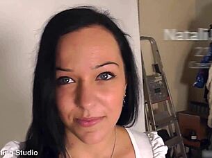 Teenie Cums Many Times In Love With Monster Cock During Casting Interview