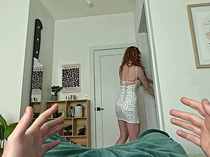 First time trying VR porn turns shockingly real.