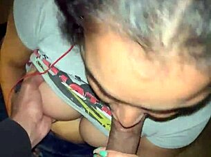 Oh man, she got busted with a massive facial cumshot right during her homework