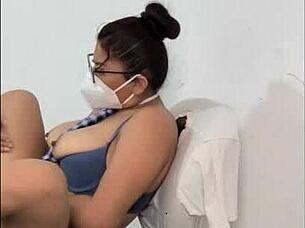 why does 60-year-old mature wear student uniform craving sex fetish