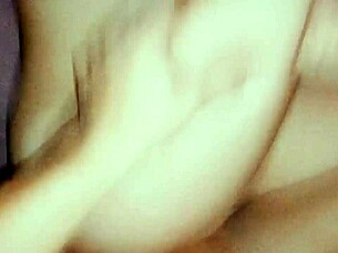 Petite girlfriend stayed over and cheated on her boyfriend with intense fucking and cumshot