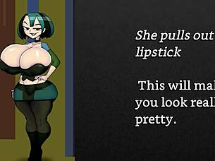 Faygrey gwen delivers sissy cuckolding femdom joi with assplay and chastity