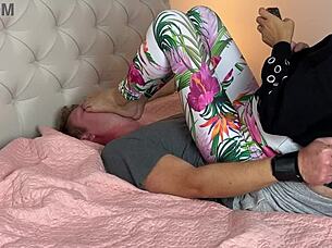 Asian foot domination captures slave.