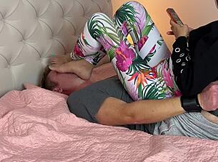 Asian foot domination captures slave.