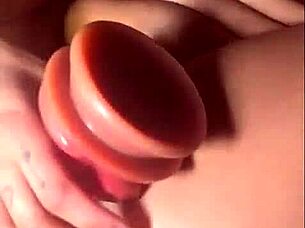 Whoa, Dragon Dildo Stretches Max Ryan's Wet Pussy! She Squirts Hard from Intense Fucking.