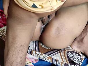 Beautiful indian girl enjoys intense masturbation and passionate hardcore fucking