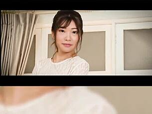 hey, check out this horny japanese natural tits model in her top casting interview