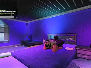 Intense Scene Of Bent Over Blonde Bimbo Getting Roughly Fucked By Big Black Cock In Doggystyle At Roblox Studio