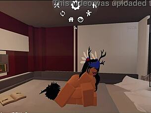 Whoa, this bitch is getting fucked hard and creampied by her emo fan 😈🍆💦