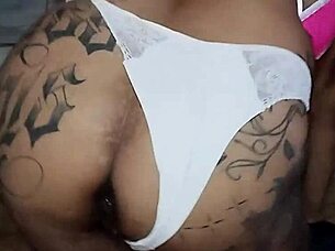 I hire the safada empregada for cuckold milf action with squirting orgasm and anal creampie solo