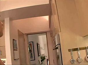 Mature cougar teaches lesbian sex with wet pussy licking and intense cunilingus moans