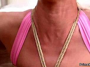 Hey, wanna see this big tits milf in bondage getting anal fucked rough?