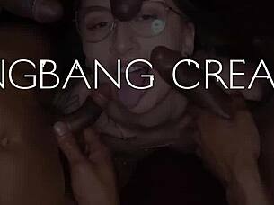 Blonde Babe Gangbang Lifted