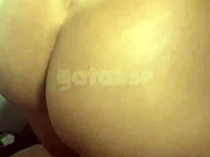 I gave my ass to that guy in the restaurant bathroom while my husband filmed up close, complete on red