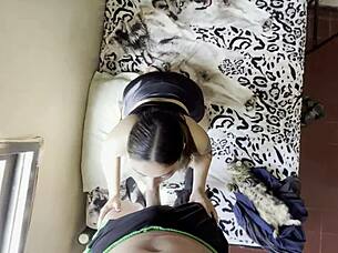 I love riding that thick cock with my big fat ass in a skirt